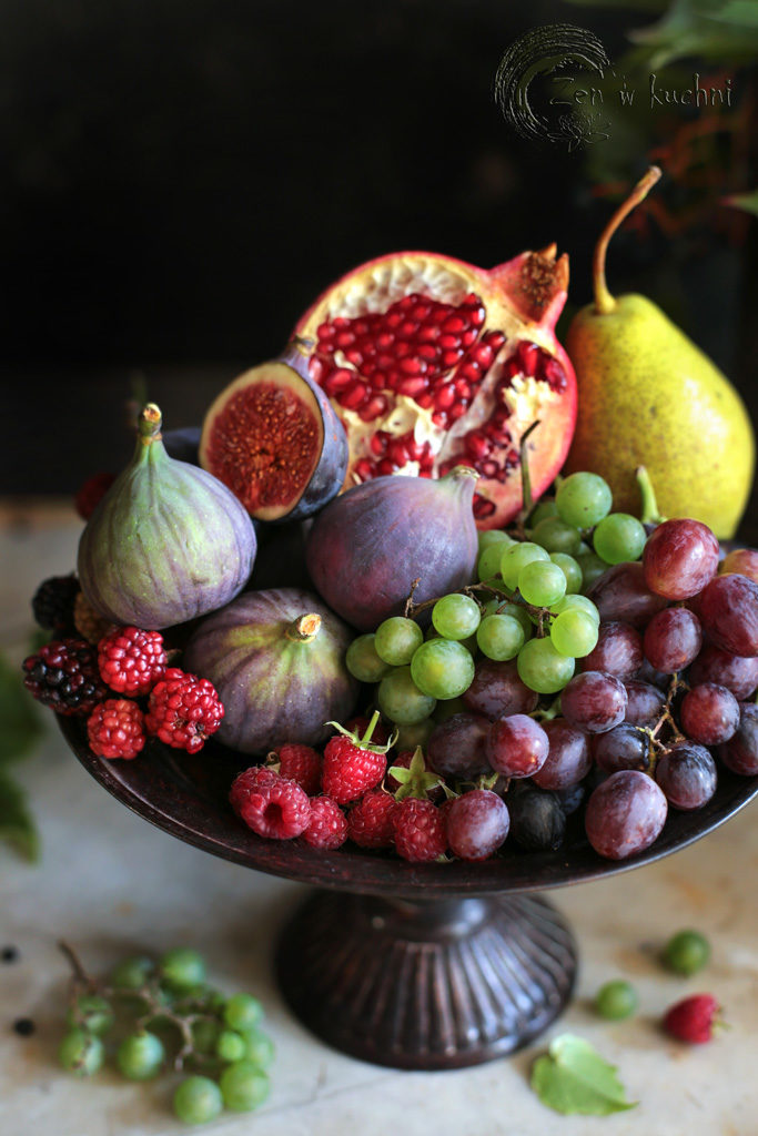 sałatka z owocami jesieni