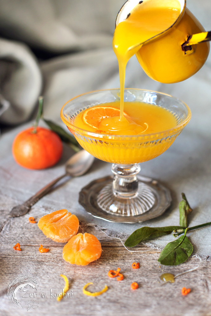 kisiel z pomarańczy