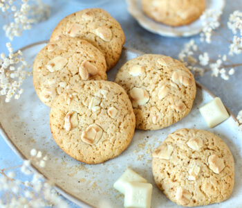 ciastka z białą czekoladą