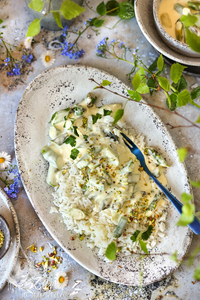 risotto ze szparagami