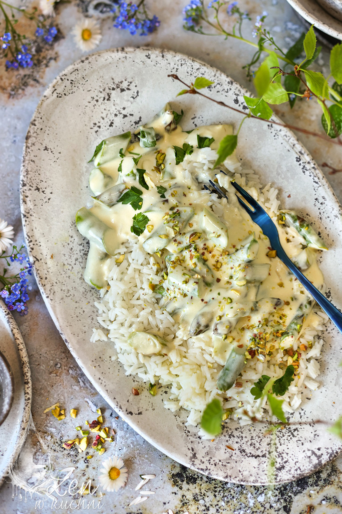 risotto ze szparagami, przepis