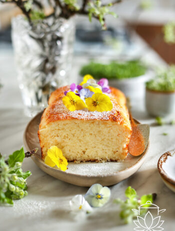 Skyrnik kokosowy - lekkie ciasto ze skyru i kokosa. Prosty, wysokobiałkowy fit deser, idealny na szybkie i zdrowe desery.